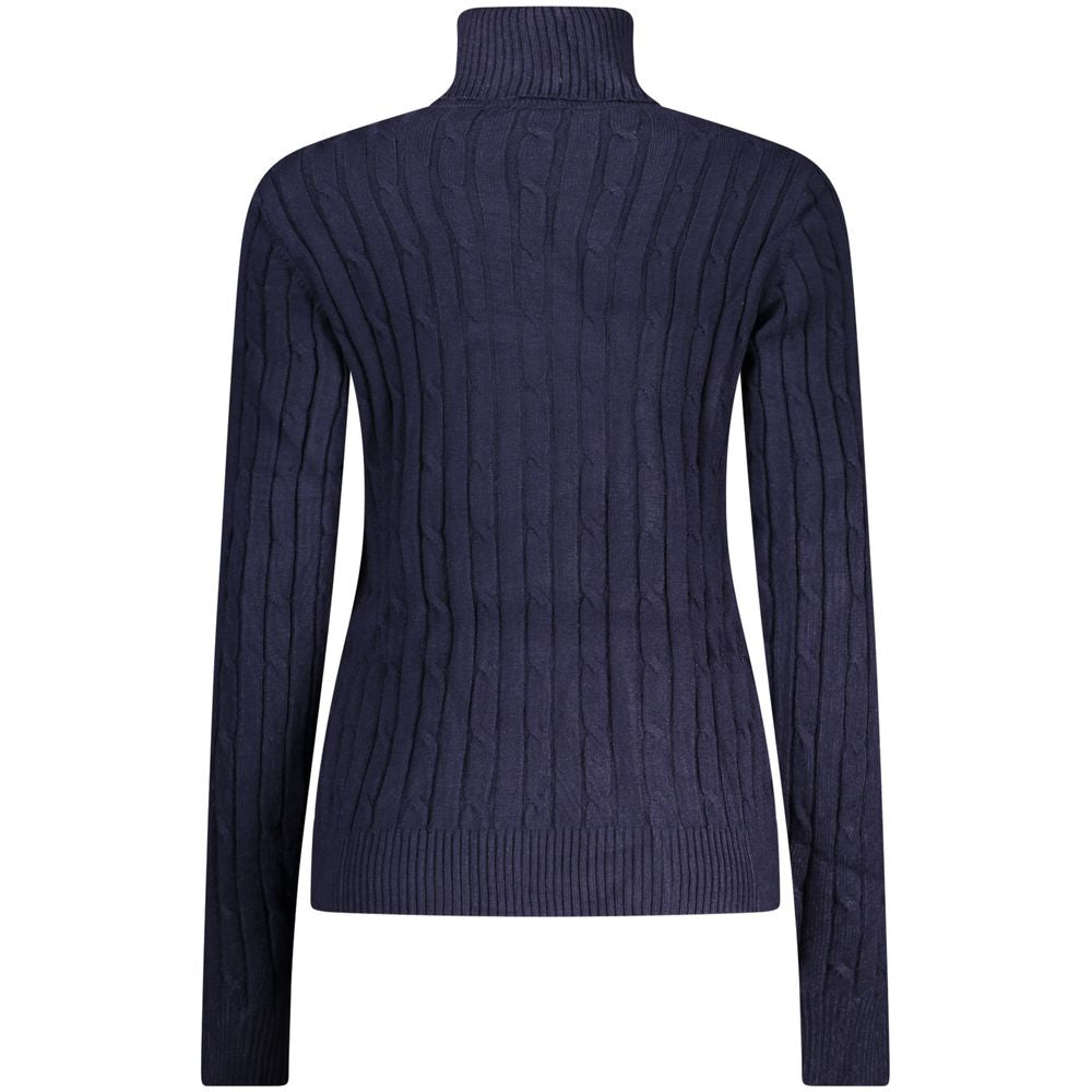 Norvège 1963 Bleu Viscose Femme Tricot
