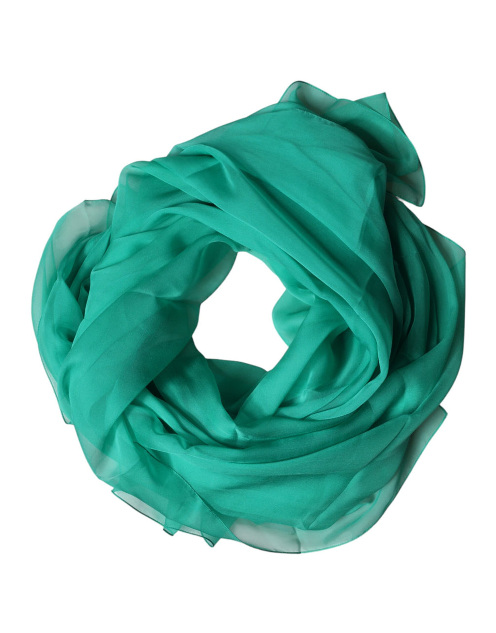 Étole verte en soie Dolce & Gabbana, écharpe, châle