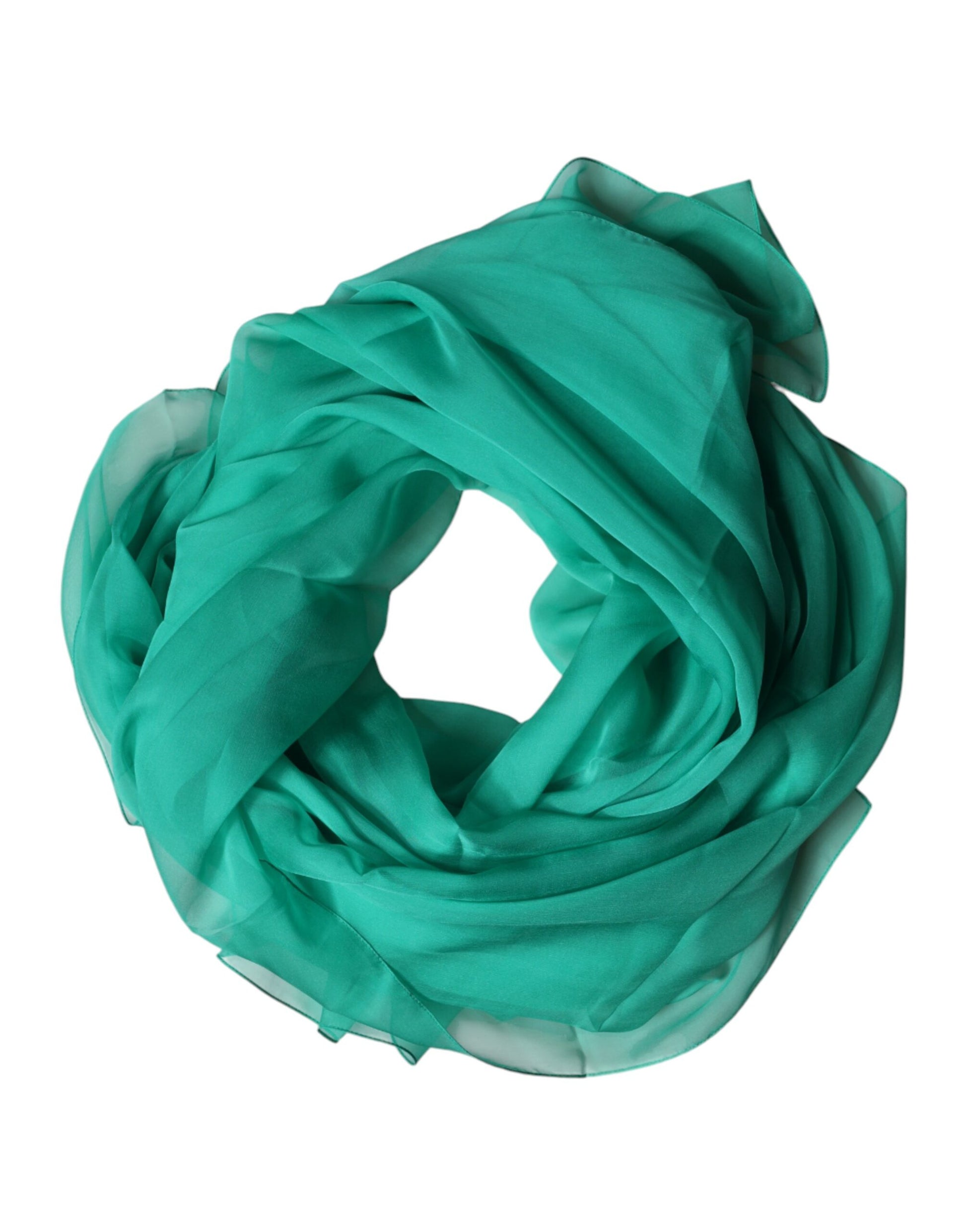 Étole verte en soie Dolce & Gabbana, écharpe, châle