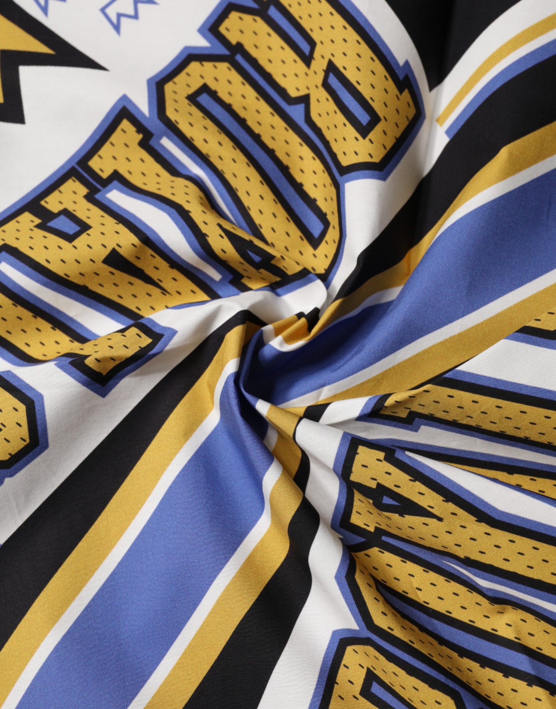 Foulard carré Dolce & Gabbana DG Royals multicolore homme 50 cm x 50 cm