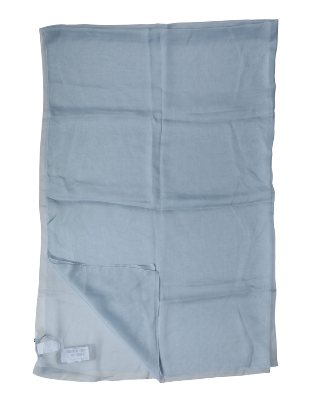 Dolce & Gabbana Light Blue Silk Stole Neck Wrap Shawl 200cm x 130cm Scarf