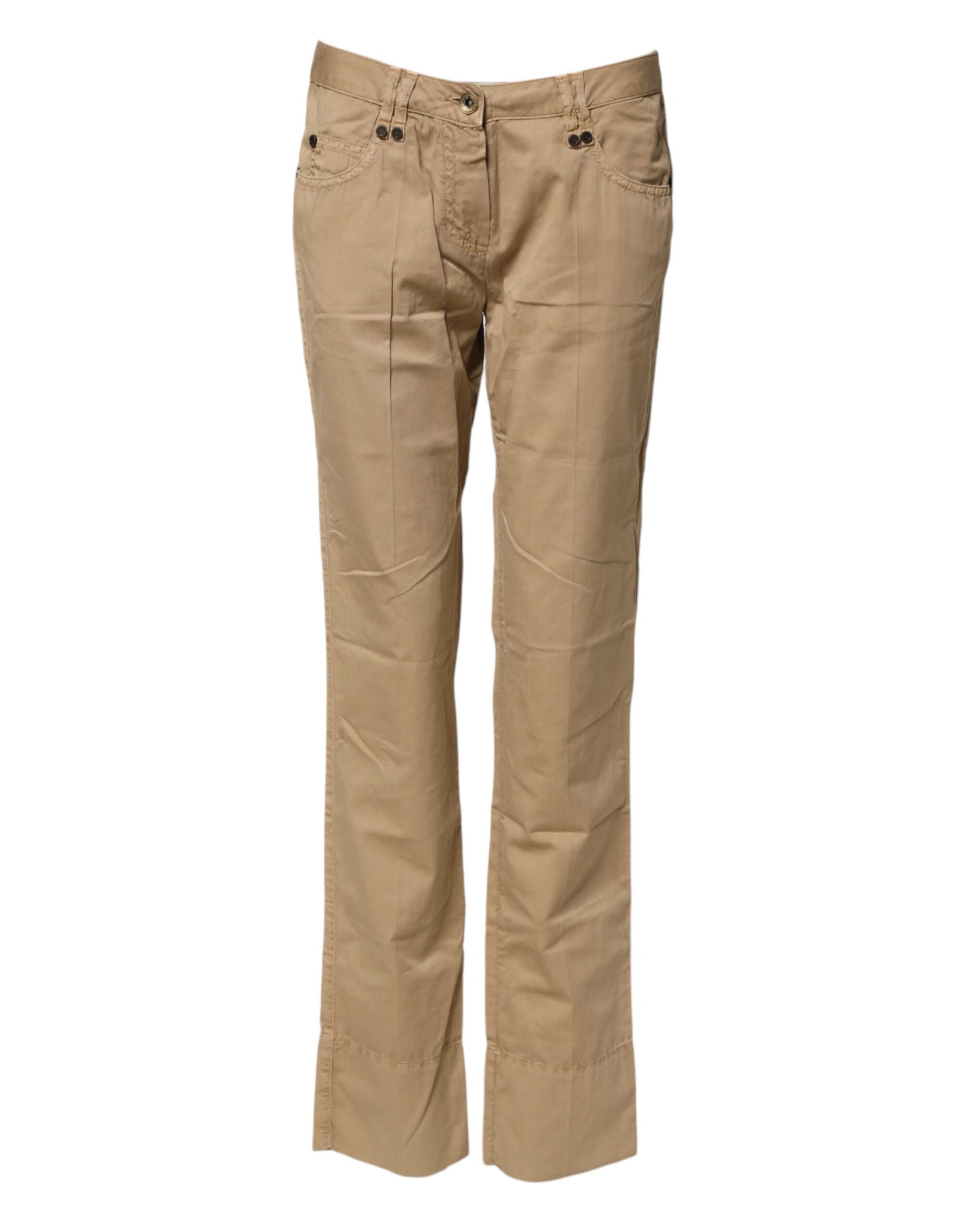 PLEIN SUD Beige Chino Pants for Women