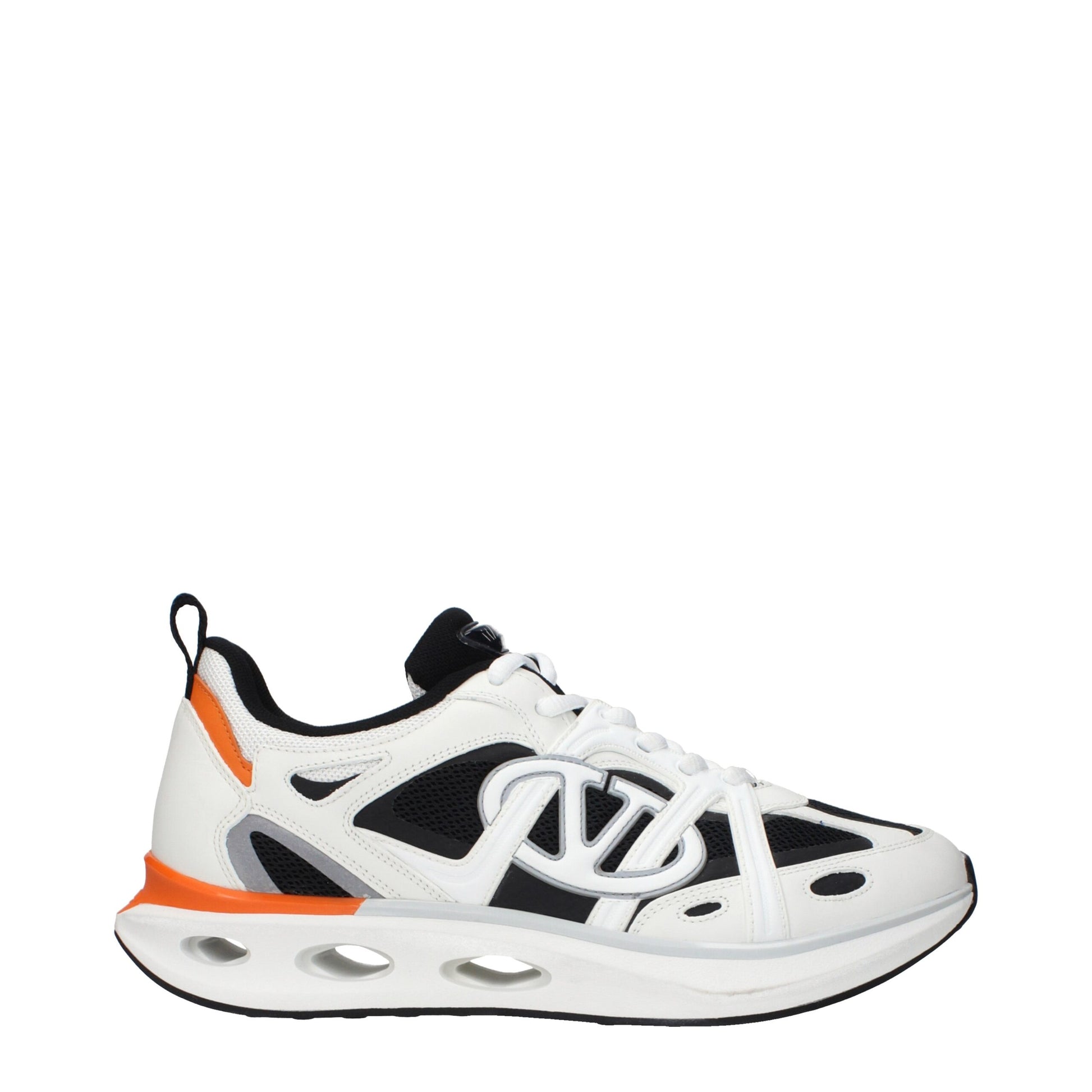 Baskets Athlétiques Valentino Garavani en Tissu Blanc