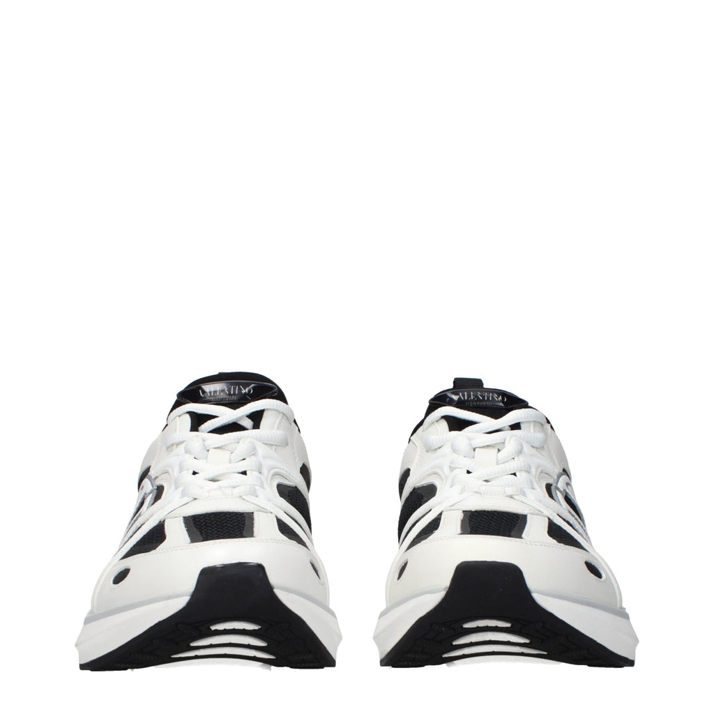 Baskets Athlétiques Valentino Garavani en Tissu Blanc