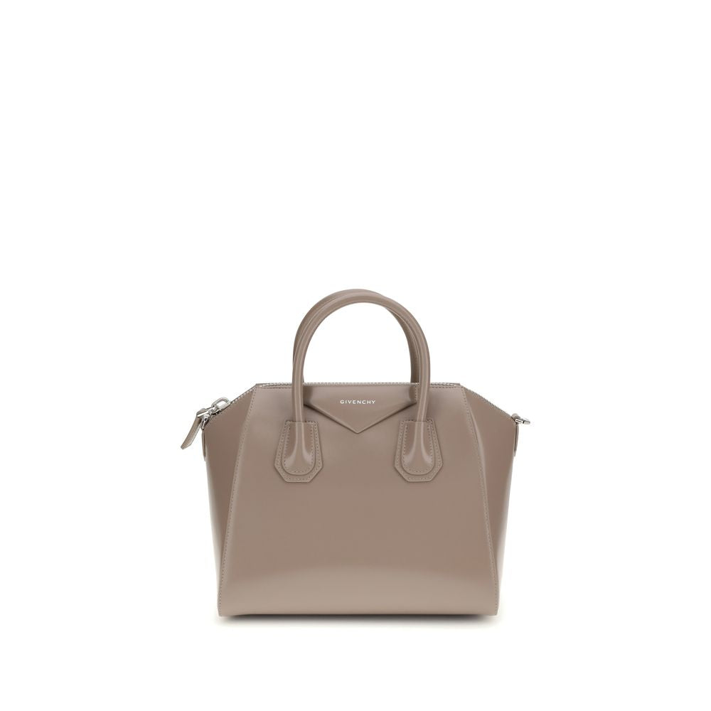 Sac à main Givenchy en cuir de veau gris Bos Taurus