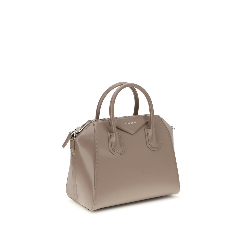 Sac à main Givenchy en cuir de veau gris Bos Taurus