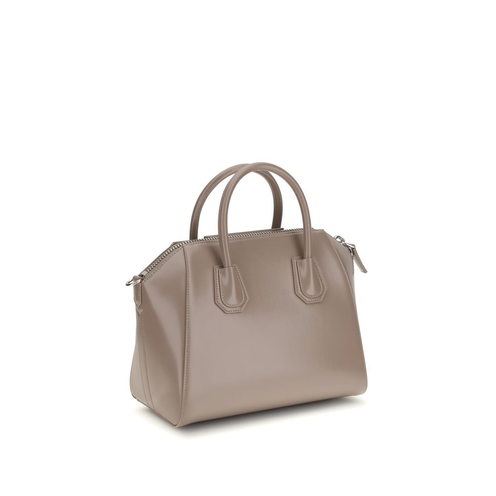 Sac à main Givenchy en cuir de veau gris Bos Taurus