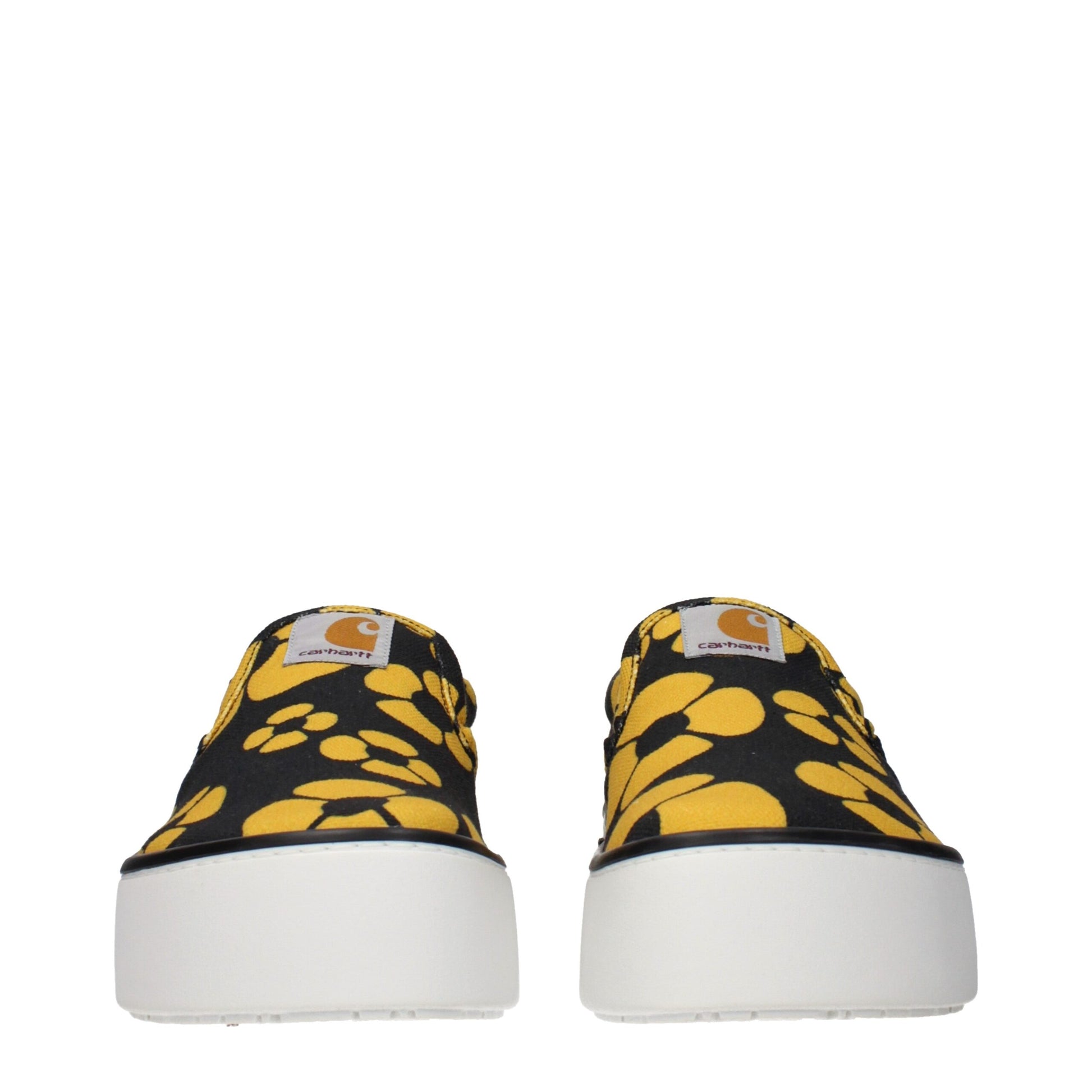 Mocassins à enfiler en tissu bleu Marni