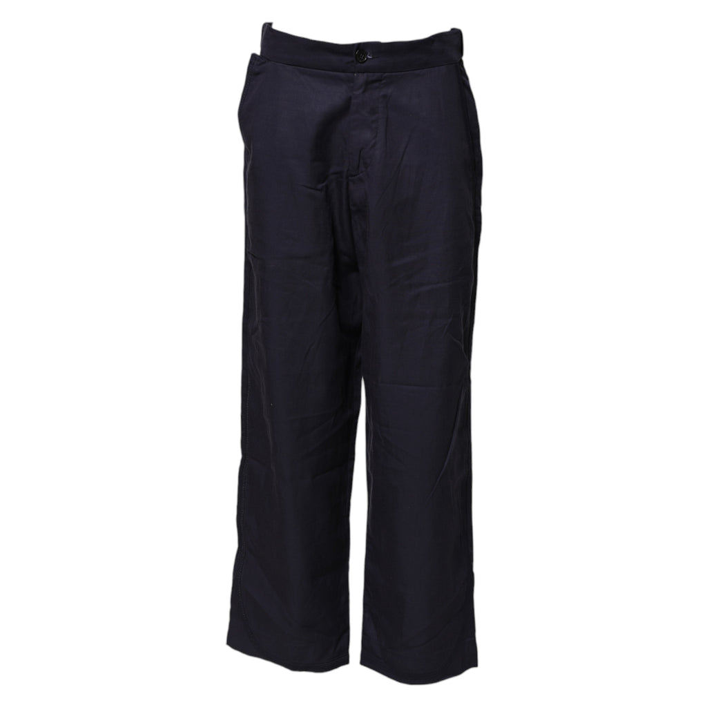 Pantalon chino décontracté Levi's bleu marine coupe droite taille haute