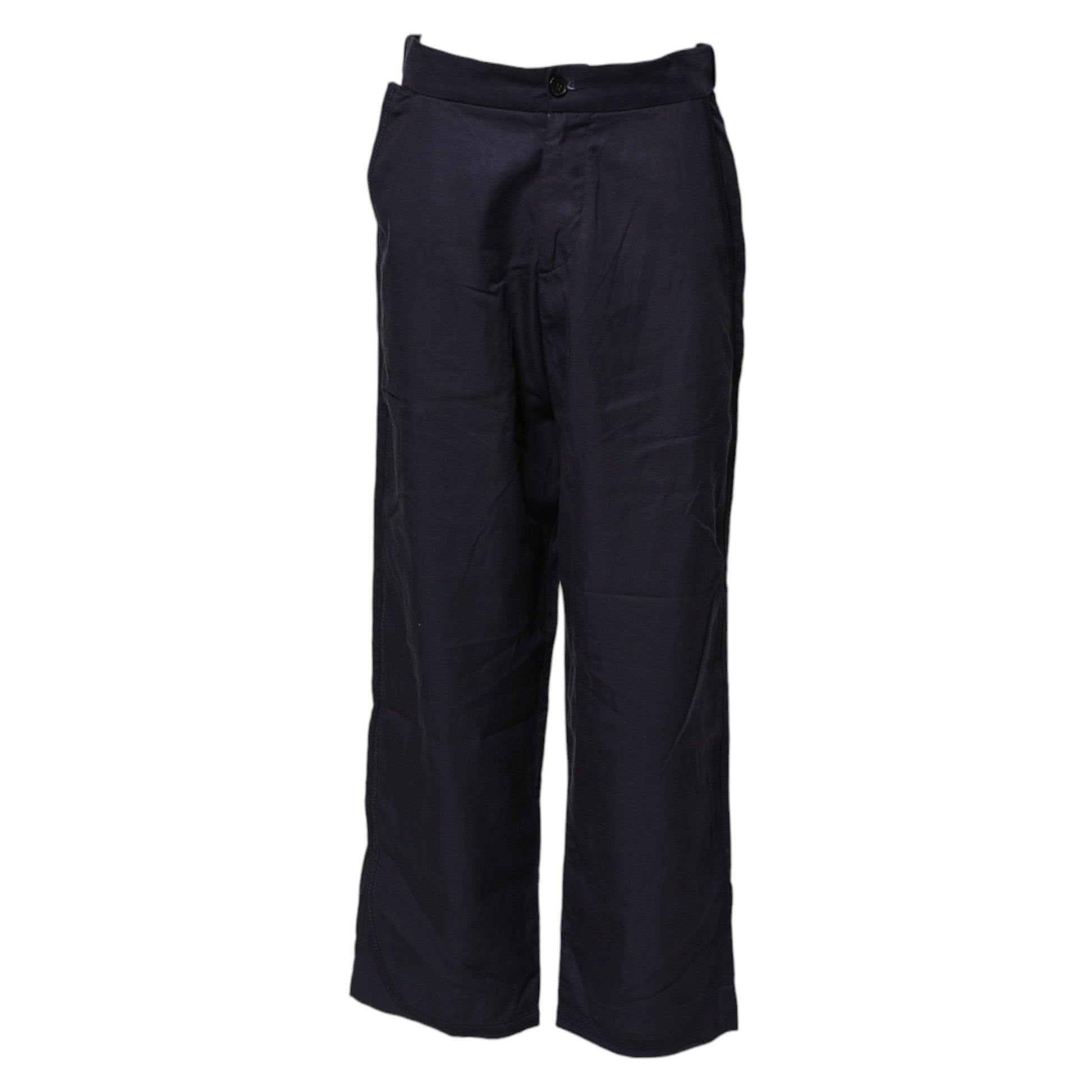 Pantalon chino décontracté Levi's bleu marine coupe droite taille haute
