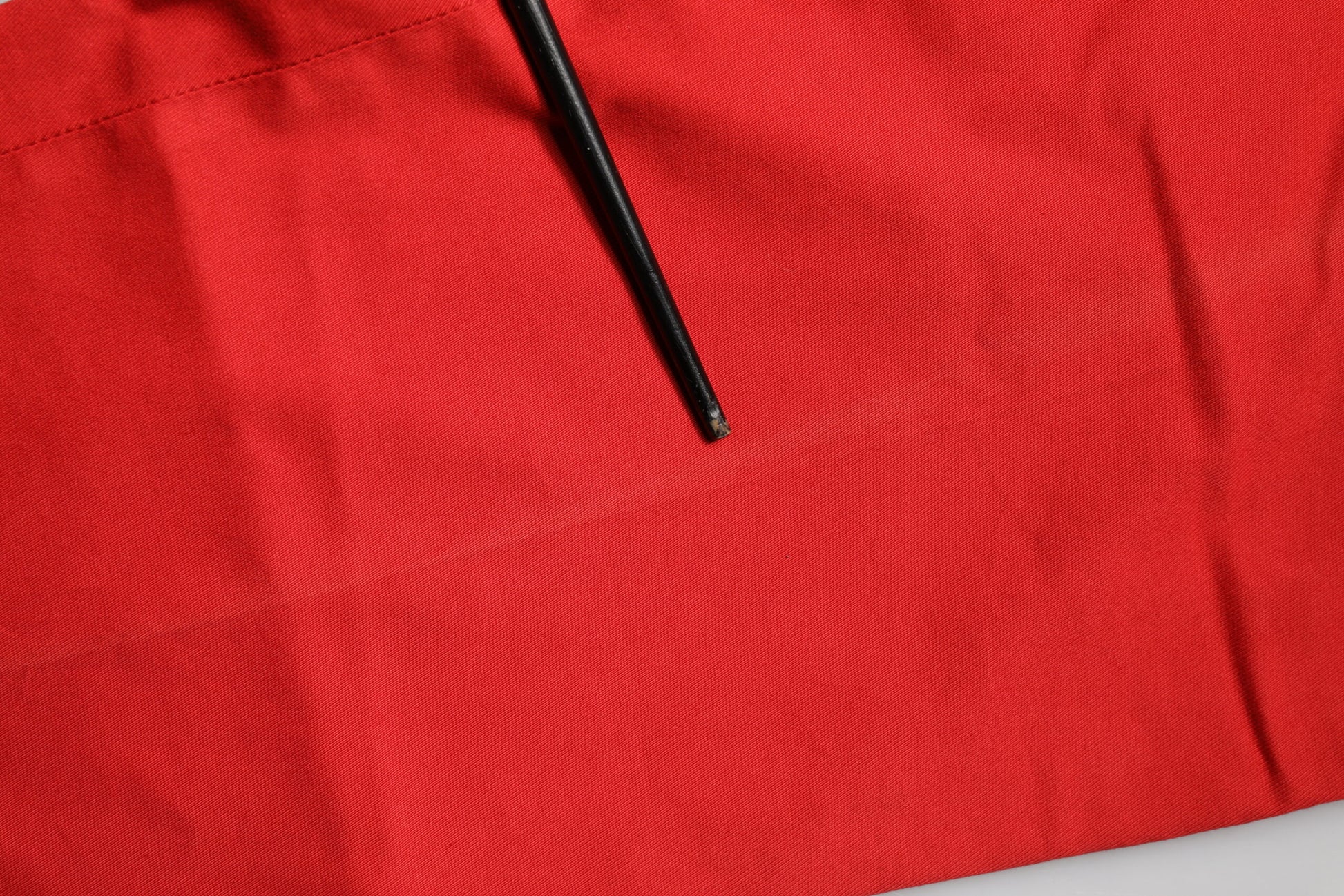 PT Torino Pantalon décontracté chino taille mi-haute évasé rouge