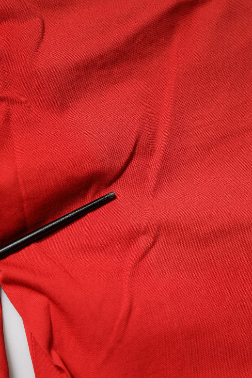 PT Torino Pantalon décontracté chino taille mi-haute évasé rouge