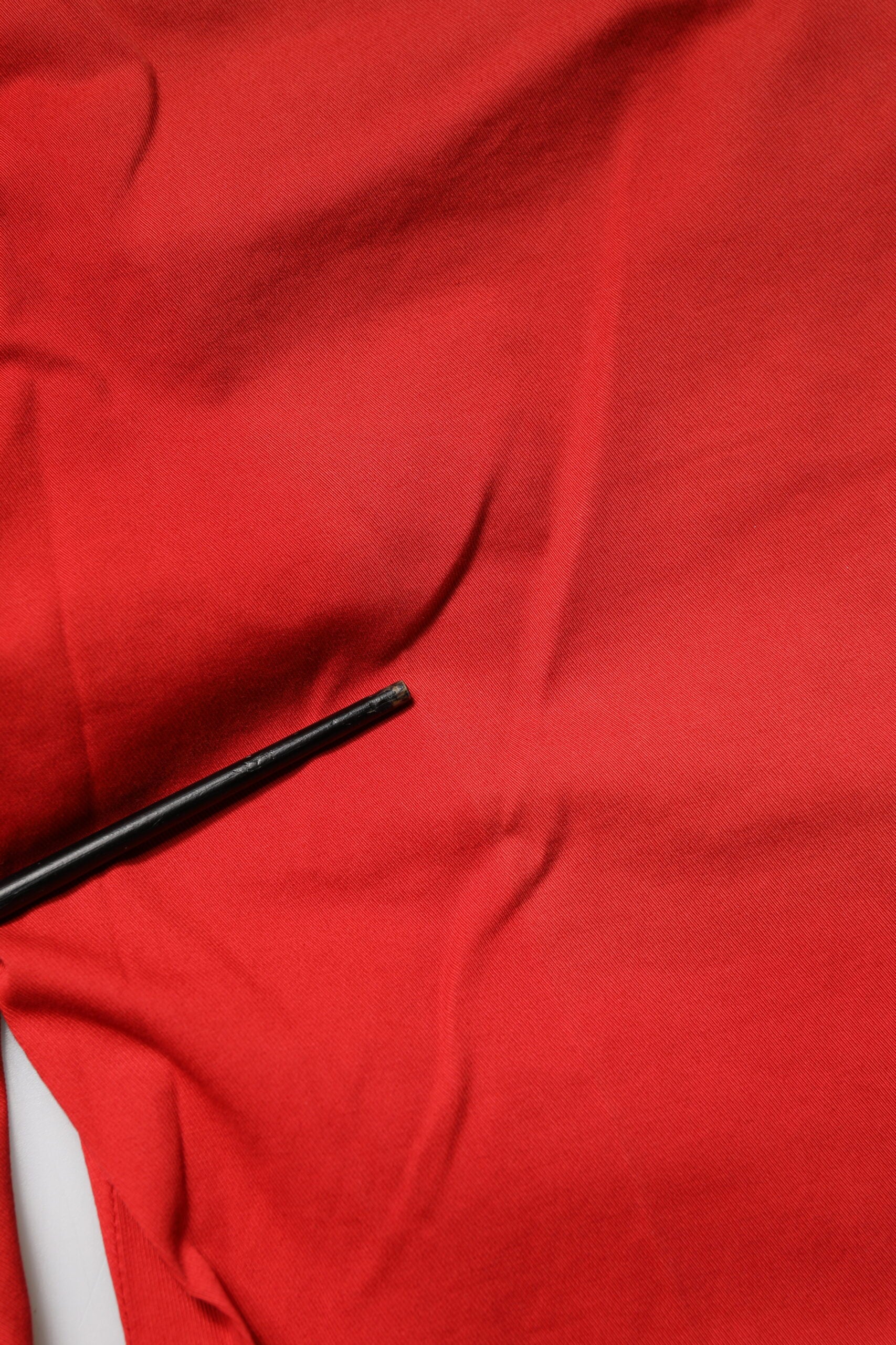 PT Torino Pantalon décontracté chino taille mi-haute évasé rouge
