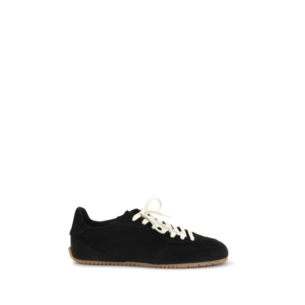 Baskets basses Axel Arigato en cuir de veau noir Bos Taurus