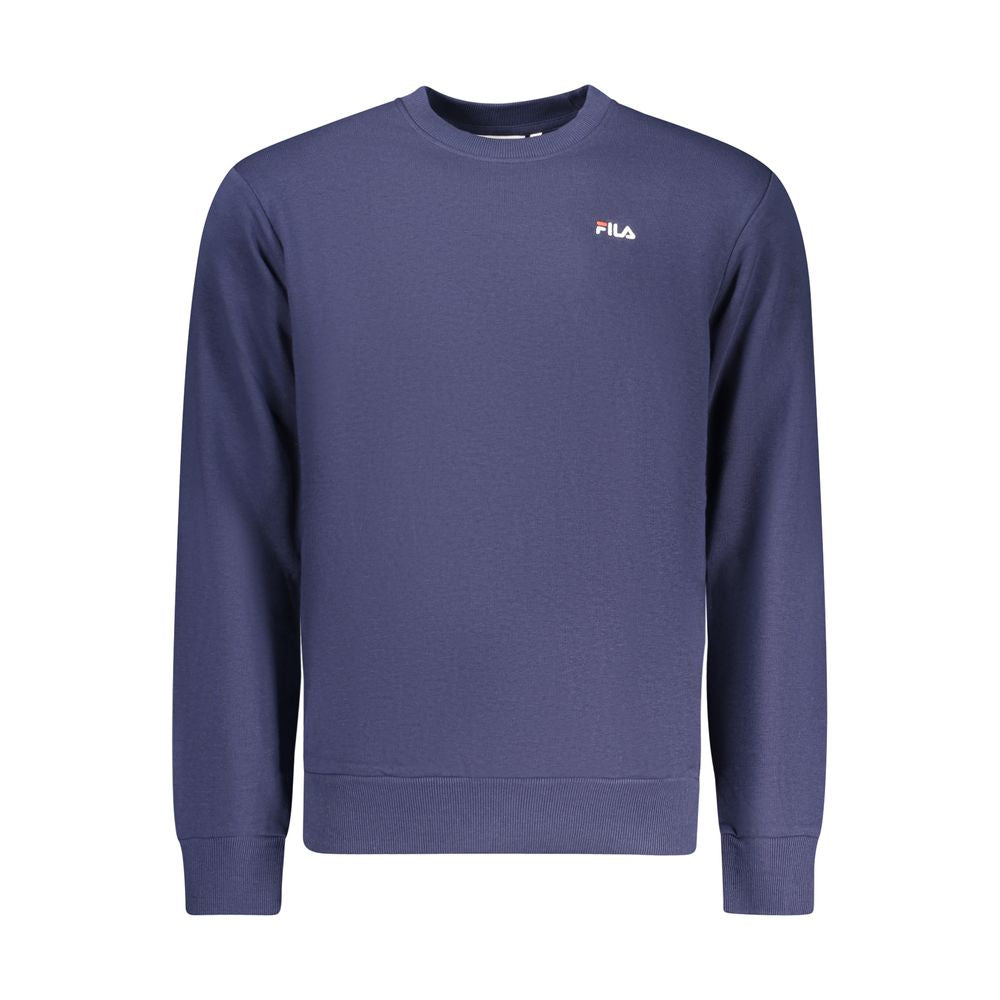 Sweat-shirt Fila en coton biologique bleu pour homme