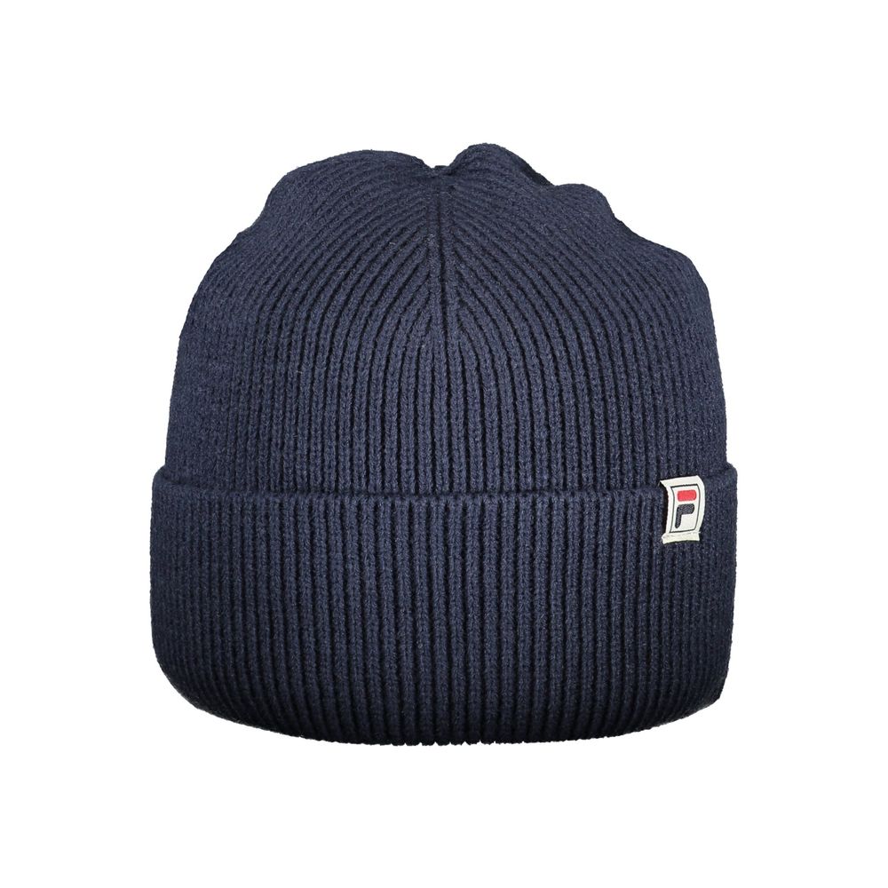 Casquette en acrylique bleu Fila pour homme