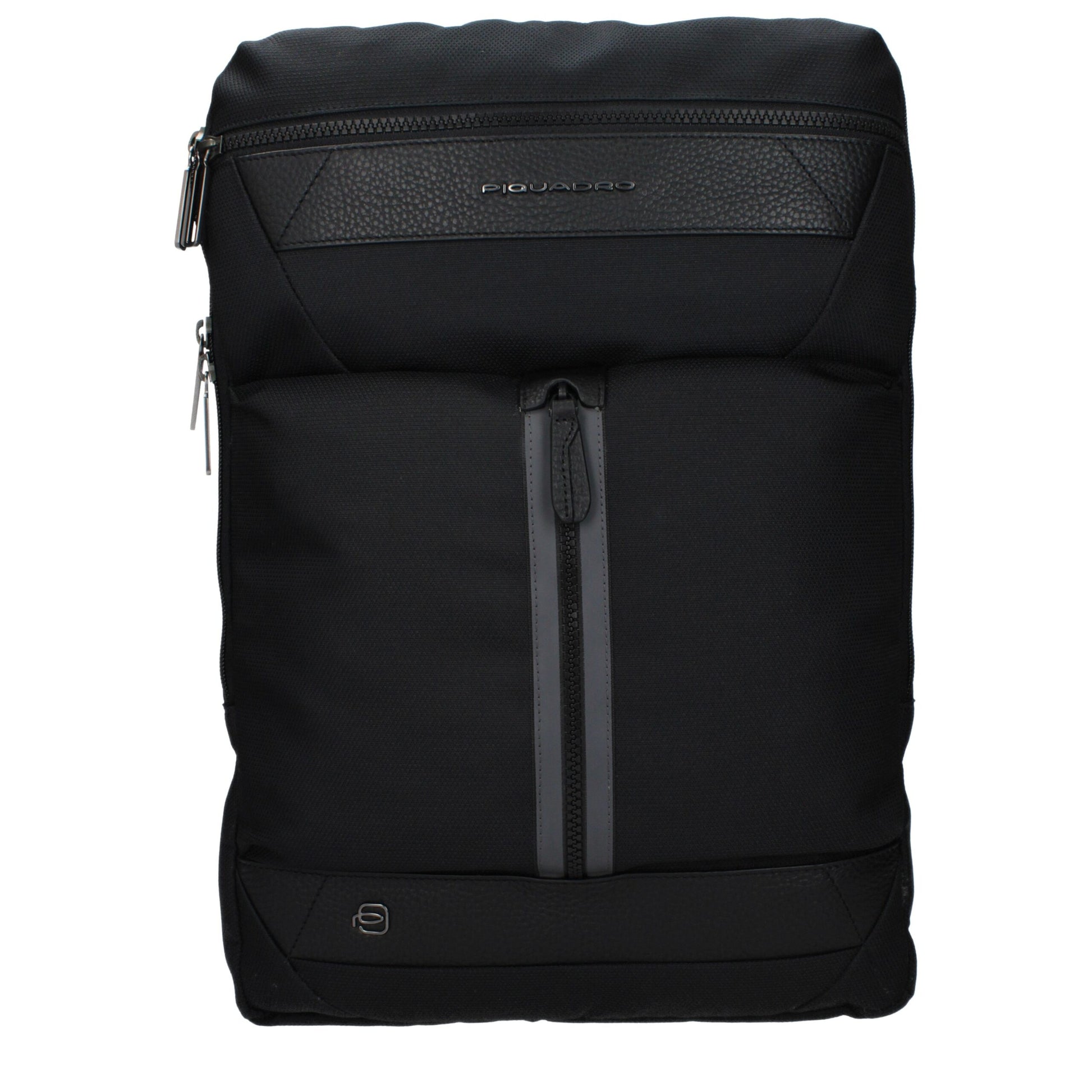 Piquadro Black Fabric Backpack